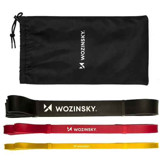 Wozinsky Loop Bands Σετ 3τμχ Πολύχρωμα
