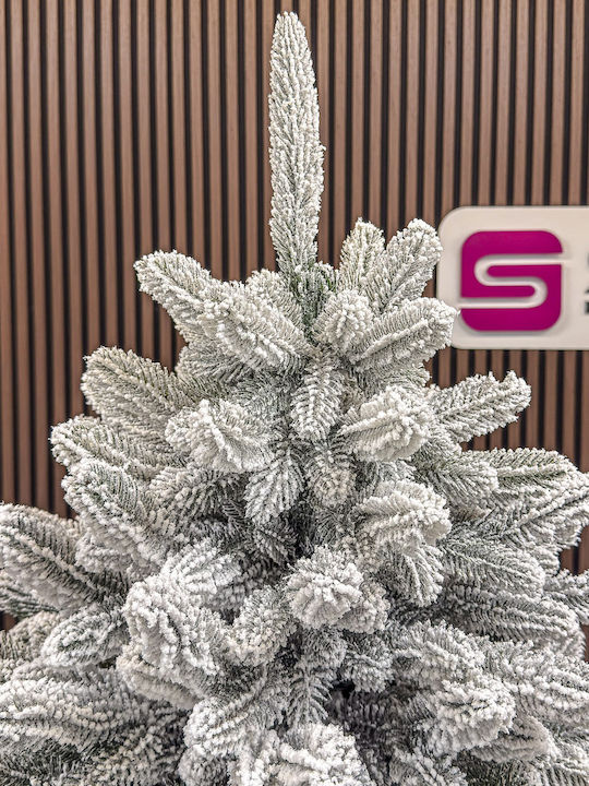 Χριστουγεννιάτικο Δέντρο Laponia Select Snow Χιονισμένο, Στολισμένο 230εκ. Μπλε