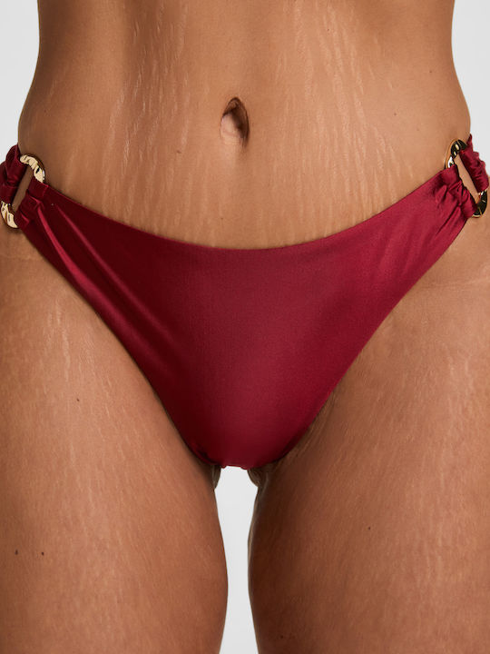 Slip Bikini Inferioare Burgundy