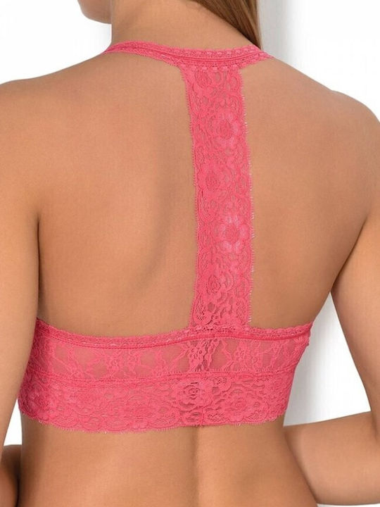 Passionata Bralette Δαντέλα Χωρίς Μπανέλα & Ενίσχυση Φούξια Φούξια