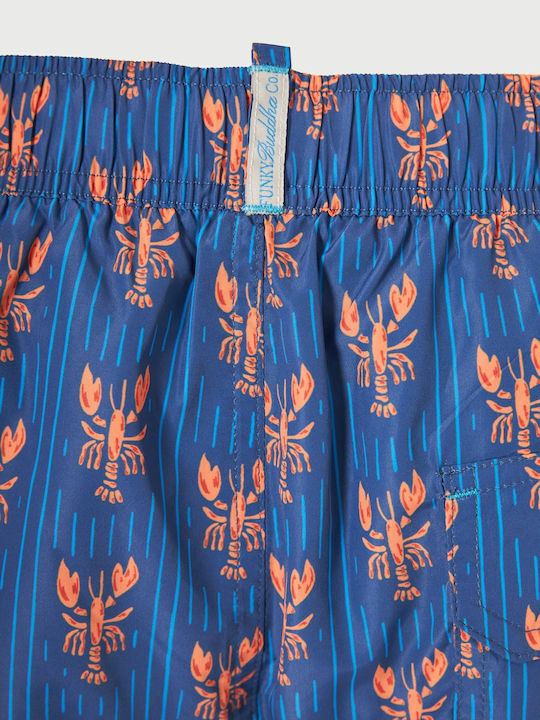 Men's Swimwear Shorts Blue with Patterns