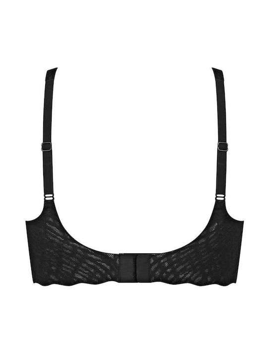 Sloggi Zero Feel Women's Bralette Bra Black