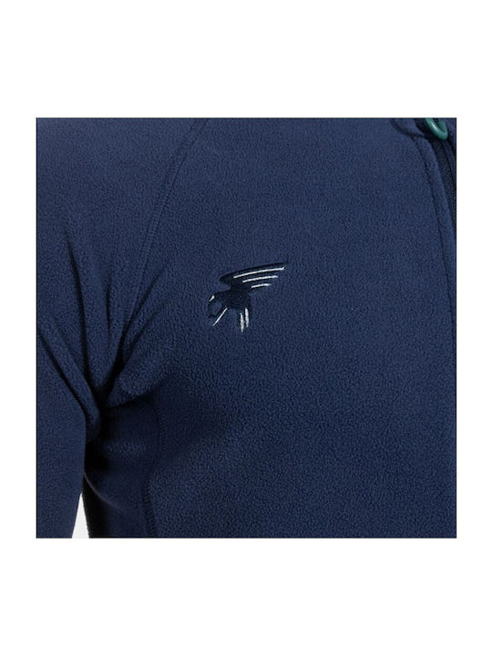 Herren Fleecejacke Marineblau