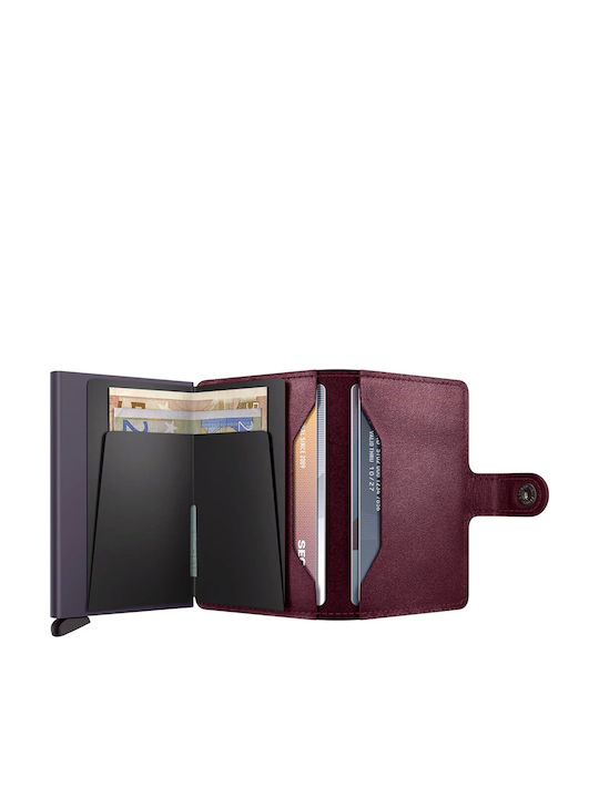 Miniwallet Original Portofel Bărbătesc Bordeaux