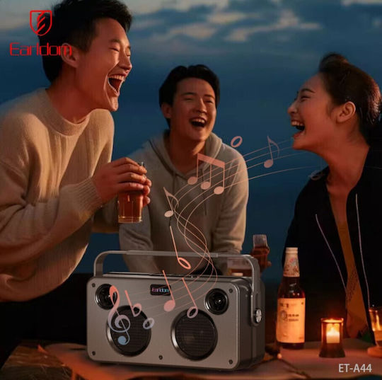 Earldom Bluetooth Speaker 8W With Battery Life Up To 5 Hours Gray ET-A44
