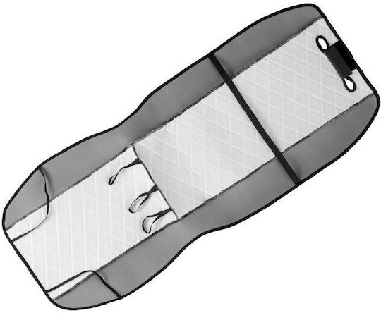 Car Seat Back Set 2pcs Towel Black