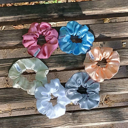 Magnolia Handmade Scrunchie (Τυχαία Επιλογή)