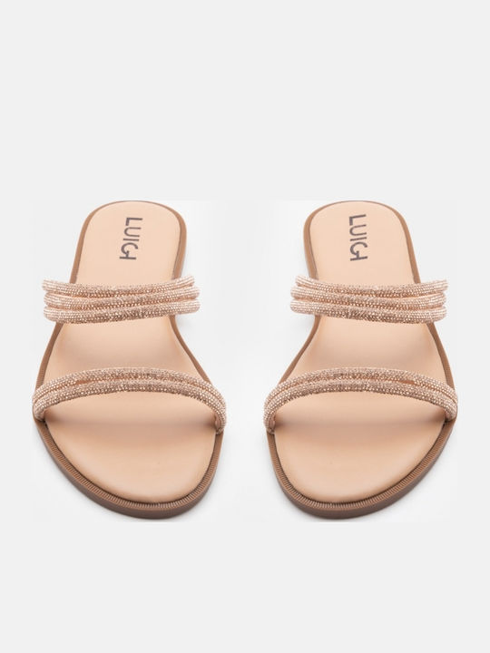 Goldene Damen Sandalen