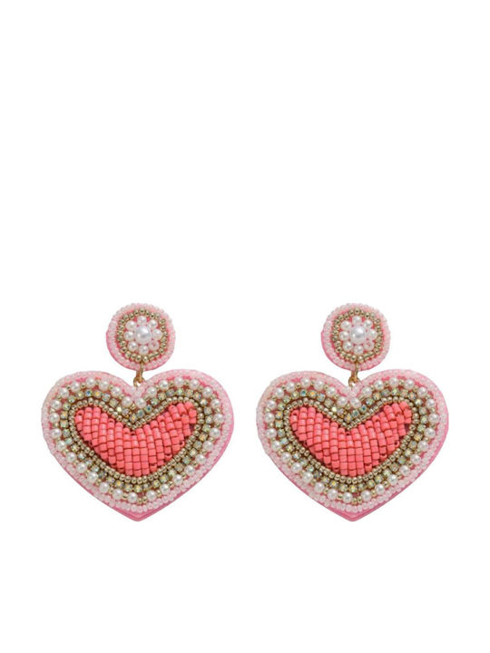 Awear Earrings Studs Fuchsia