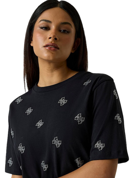 Damen T-Shirt Jblk