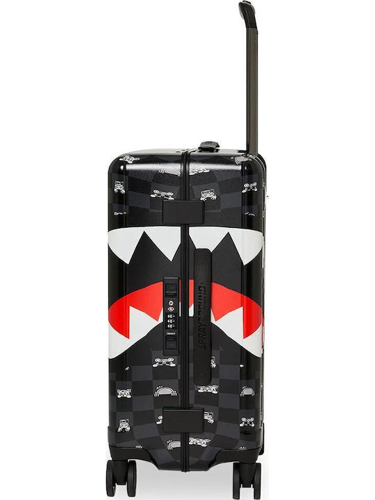 Sprayground Reise Koffer Kabine Hart Grau mit 4 Räder Höhe 54.6cm