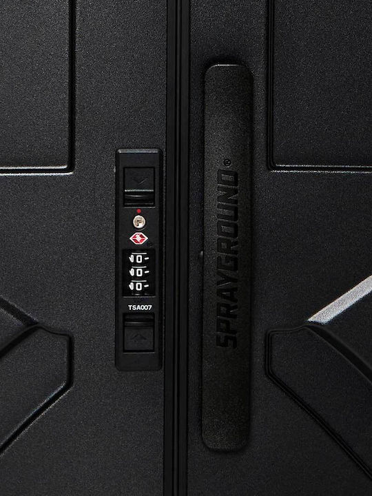 Sprayground Кабинен Твърд Златен Куфар За Пътуване С 4 Колела Височина 28см