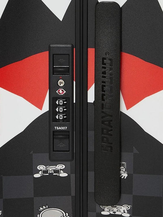 Sprayground Reise Koffer Kabine Hart Grau mit 4 Räder Höhe 54.6cm
