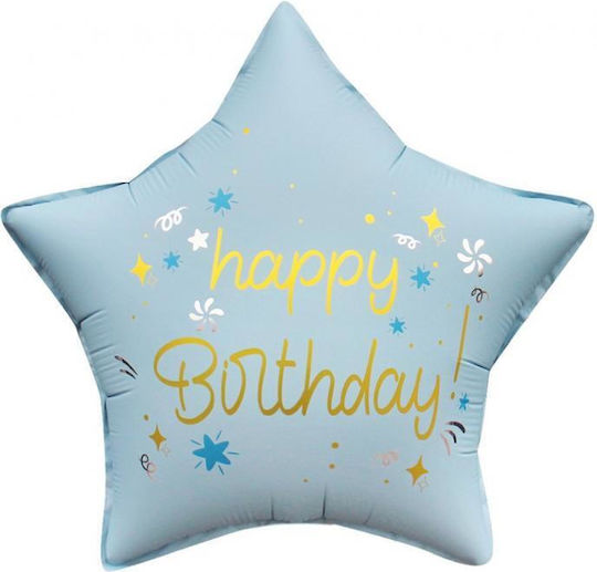 Balloon Star Light Blue