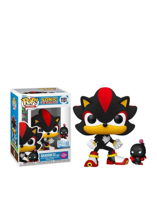 Funko Pop! Spiele: Sonic The Hedgehog - Shadow mit Dark Chao 1151 Beflockte Sonderausgabe