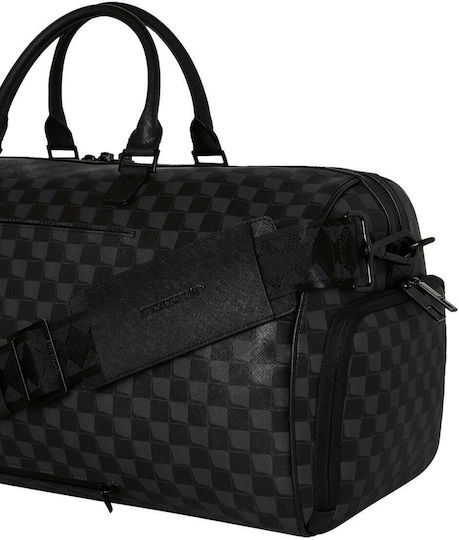 Sprayground In Paris Σακ Βουαγιάζ Μαύρο από Δερματίνη Μ50xΠ25xΥ27εκ.