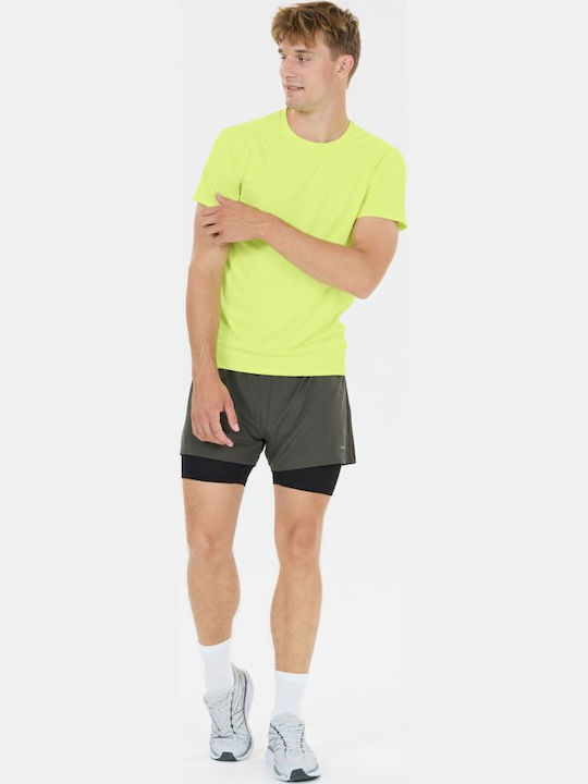 Sportliches T-Shirt Gelb