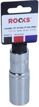 Rooks Prize Priză Cu Gazdă Cadru 1/2" Diametru 21mm