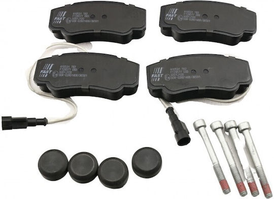 Nissan Cabstar Back Brake Pad Set 2 Sensors D4060-ma000