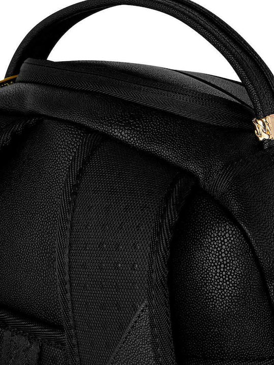Sprayground School Backpack Black with Water Bottle Holder
