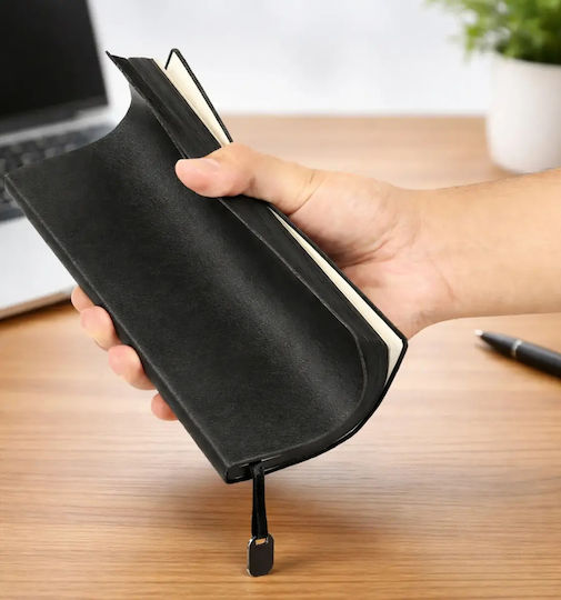 Flexy Lederimitat Mit Gefärbten Kanten & Metallisches Detail Set 40 Geregelte Notebooks Türkis