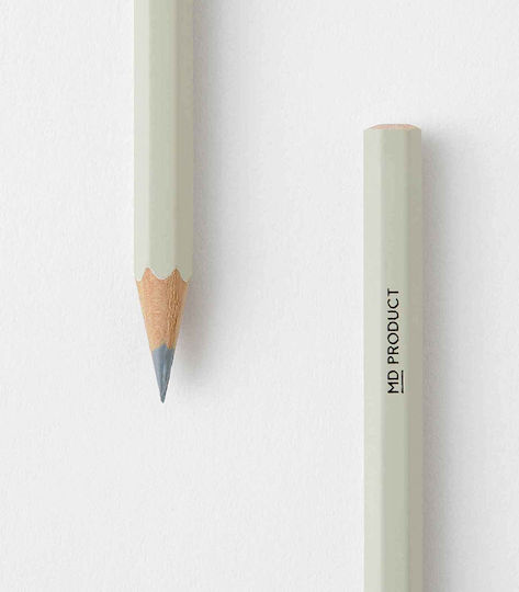 Σετ 6 Χρωματιστά Μολύβια Midori Md Pencil Color