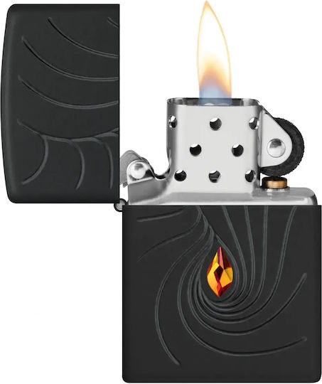 Zippo Waves Brichetă Rezistentă La Vânt Cu Flacără În Culoare Portocalie