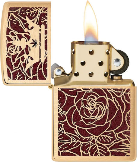 Zippo Queen Brichetă Rezistentă La Vânt Cu Flacără Roz