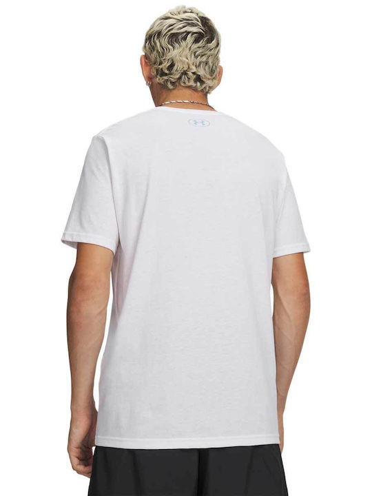 Under Armour Kurzarm T-Shirt Weiß Under Armour Kurzarm T-Shirt Weiß