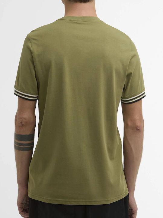 Barbour Тениска Tipped Burnt Olive