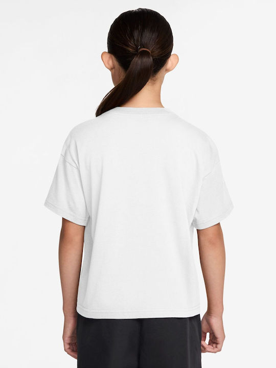 Kinderoberteile T-Shirt Weiß
