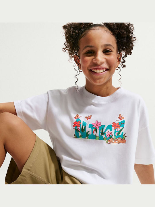 Kinderoberteile T-Shirt Weiß