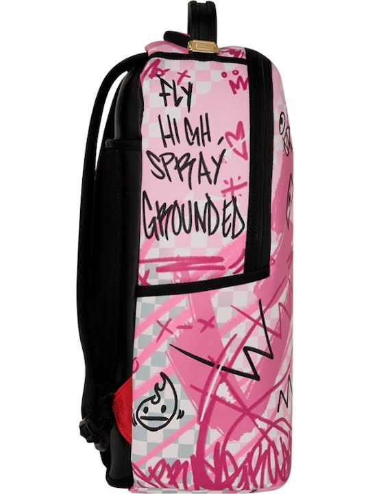 Sprayground School Backpack Pink