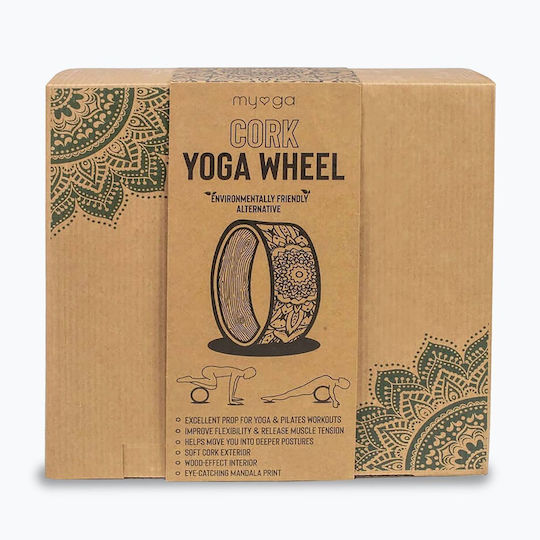 Myga Mandala Yoga Hoop Brown