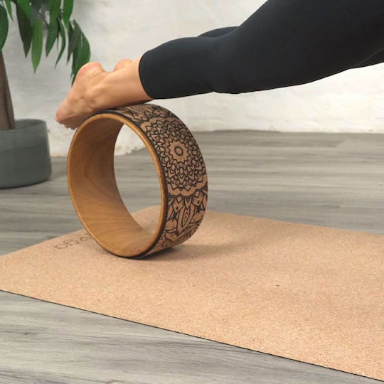 Myga Mandala Yoga Hoop Brown
