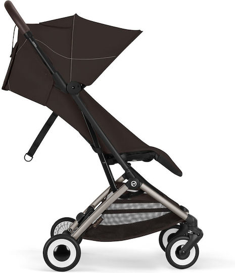 Cybex Orfeo Baby Stroller Suitable for Newborn Chocolate Brown / Taupe Frame 6.3kg