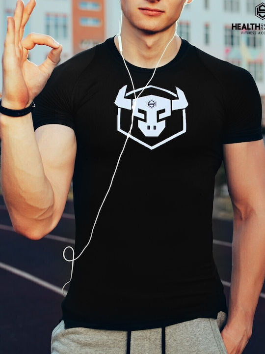 T-shirt Μαύρο