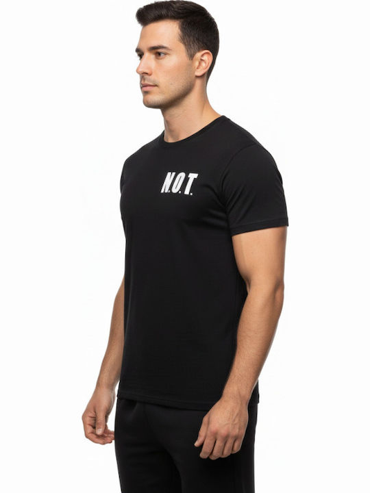 T-shirt Μαύρο