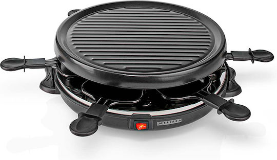 Melissa Tabletop Electric Grill Raclette Grate 800W Inox 29x29cm