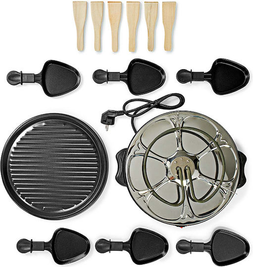 Melissa Tabletop Electric Grill Raclette Grate 800W Inox 29x29cm