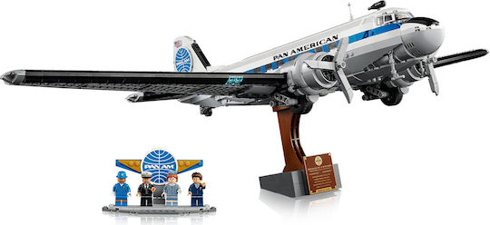 LEGO Icons Boeing Douglas DC3 Panam Airliner За 18+ Години 1903 Бройки
