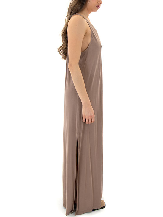 Summer Maxi Dress Beige