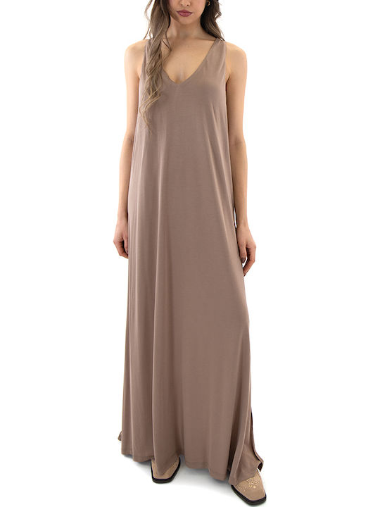 Summer Maxi Dress Beige