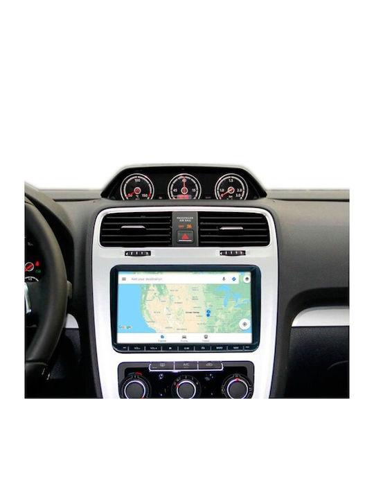 Auto-Audiosystem 2 DIN Bluetooth USB Wi-Fi GPS Apple CarPlay Android Auto mit 9-Zoll Touchscreen