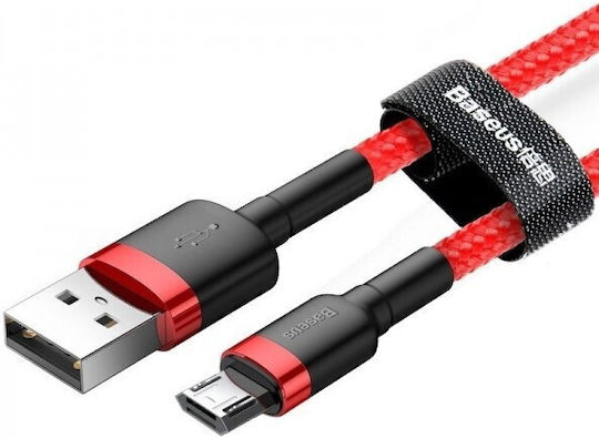 Cablu USB Micro USB Baseus Cafule 1.5A 2M Roșu