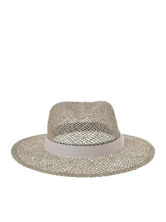 Ble Resort Collection Women's Wicker Hat Beige