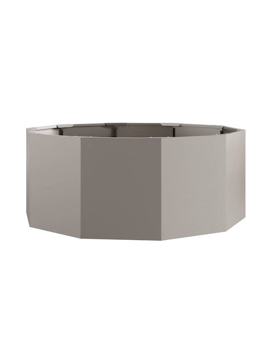 vidaXL Ghiveci Metal Sk Rusty 90x90x35cm.