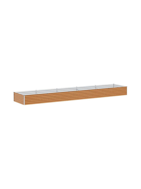 vidaXL Blumenkasten Metallisch Bronze 485x100x36cm.