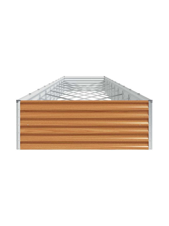 vidaXL Planter Box Metallic Bronze 970x100x36cm.