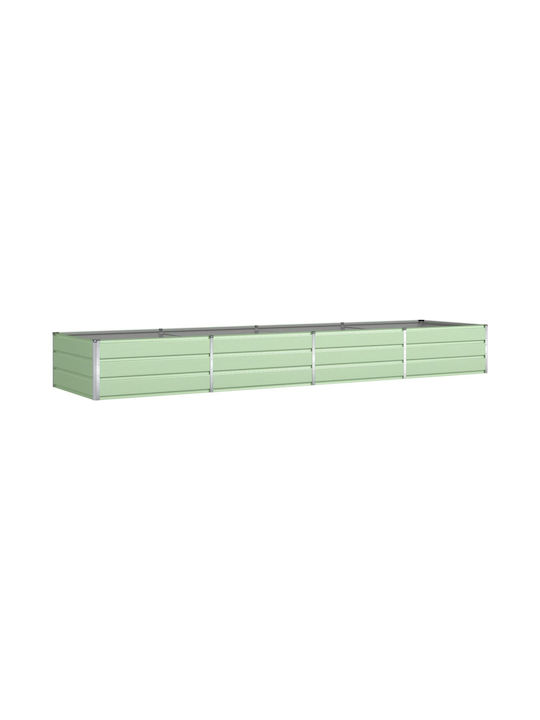vidaXL Саксия Метал Pastel Green 195x100x45см.